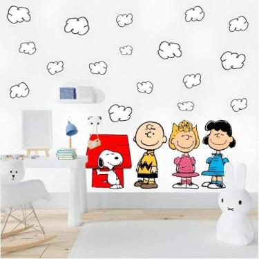 Imagem de Adesivo De Parede Snoopy Mod7 - Lojinha Da Luc Adesivos