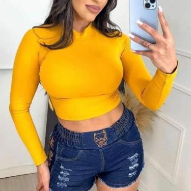 Imagem de Shorts jeans feminino réplica pitbull - Mbmodas 