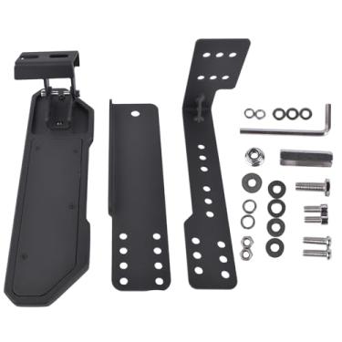 Imagem de GLOSSY AUTO PARTS Almofada Para Descanso De Pé Dead Pedal - Painel Chute Lateral Esquerdo Antiderrapante Substituição Jeep Wrangler Jk Jl 4Xe Gladiator Jt 2007-2023