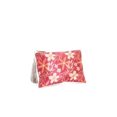 Imagem de Necessaire cetim flores - Koff