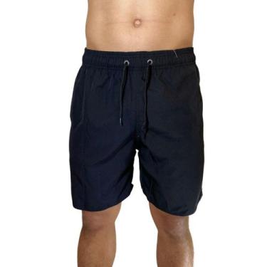 Imagem de Bermuda Academia Elastano Masculina Short Praia Premium Liso - Mariott