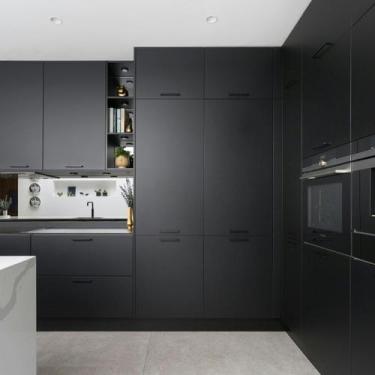 Imagem de Adesivo Envelopamento Preto Fosco 68cm - Grudado