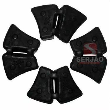 Imagem de Borracha Contra Choque Dafra Next250 4 Peças - Serjão Motopeças