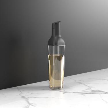 Imagem de JIMMEAL Dispensador de óleo de 500 ml para cozinhar na cozinha, 1 pacote, dispensador de garrafa de azeite de oliva automático sem gotejamento, frasco com abertura ampla, fácil de encher e limpar