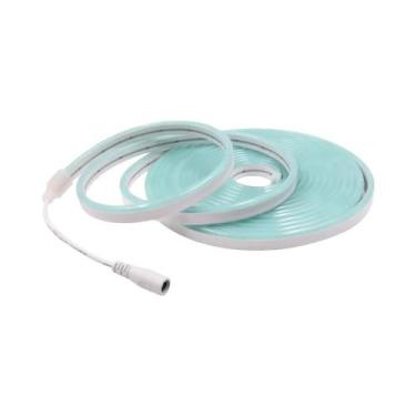 Imagem de 12V 24V À Prova D'água LED Neon Light Strip 6X12mm Lâmpada De Corda De