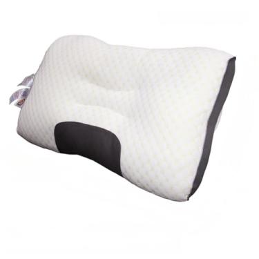 Imagem de Travesseiro Ergonômico Respirável - Apoio para Pescoço e Ombro