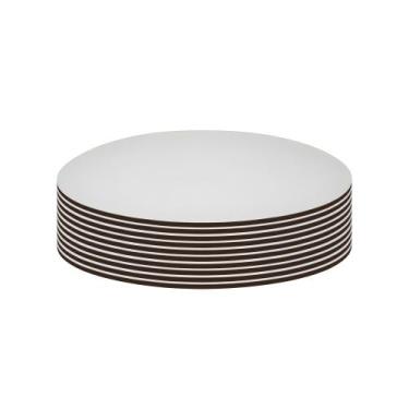 Imagem de Cakeboard Kit 10 MDF Base Para Bolo Confeitaria Tabuleiro 3mm - Deliqu