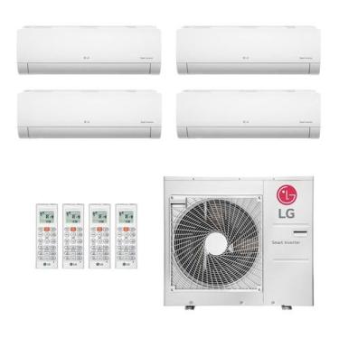 Imagem de Ar-Condicionado Multi Split Inverter LG 30.000 (1x Evap HW 9.000 + 2x 