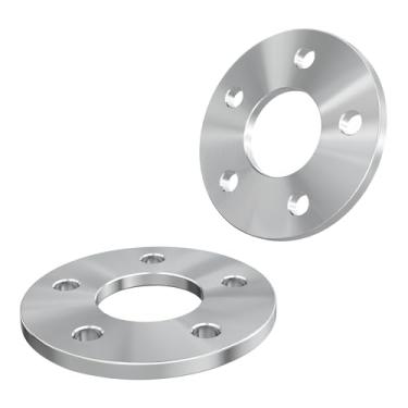 Imagem de Espaçadores de roda Hubcentric de 10 mm 5 x 108 compatíveis com Ford Fusion Jaguar F-Type XF XJ XJR XK XKR XE S-Type X-Type Compatível com Lincoln LS Continental Mark VIII MKZ MKC (2 peças 63,4 mm