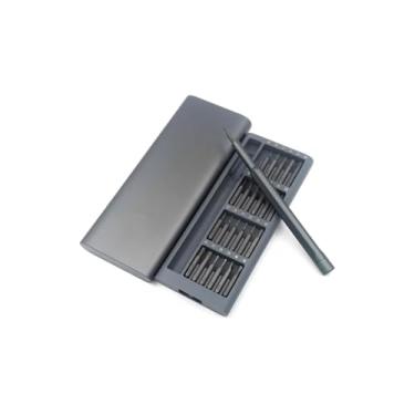 Imagem de Kit Chave de Precisão 25 em 1 Magnético Conjunto Ferramentas para Eletrônicos Celular Notebook Relógio Óculos Estojo Portátil Compacto