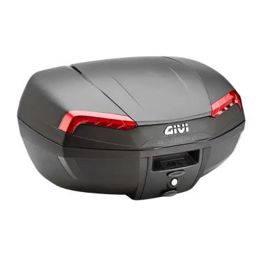 Imagem de Bau Bauleto Givi Monolock Riviera 46 Litros Lente Vermelha
