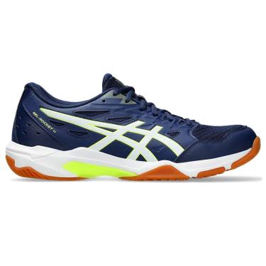 Imagem de Tênis Asics Gel-Rocket 11 Masculino - Azul+amarelo
