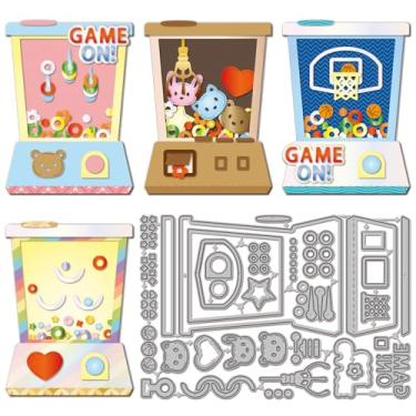 Imagem de GLOBLELAND Máquina de garra retrô de corte para scrapbooking, metal, água, anel, corte, para fazer cartões, gravação em relevo, álbum de fotos, decoração de artesanato