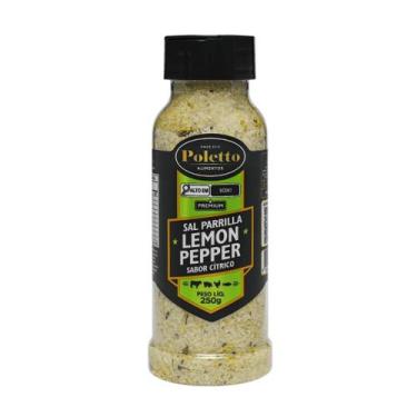 Imagem de Sal Parirlla Lemon Pepper Poletto 250g Poletto