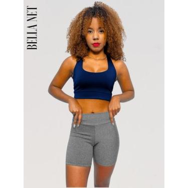 Imagem de Lindo top feminino para academia suplex premium fitness P M G e GG - B