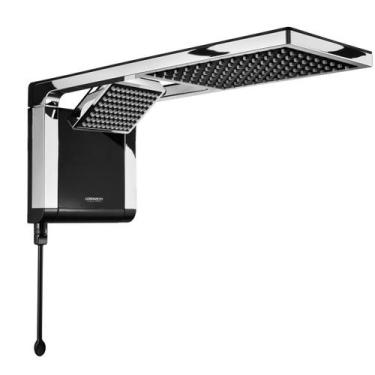 Imagem de Chuveiro Acqua Duo Preto/Cromado 220V/7800W Lorenzetti, 220V