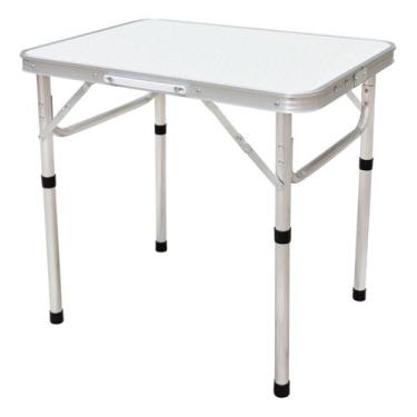 Imagem de Mesa Dobrável Vira Maleta 60x45cm Camping Alira Home