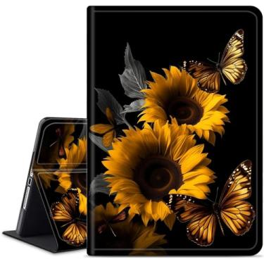 Imagem de Capa para Samsung Galaxy Tab S10 Ultra (versão 2024) capa de 37.1 cm, capa inteligente fina de couro PU com suporte para caneta S + despertar/hibernar automaticamente para Galaxy Tab S9 Ultra/S8