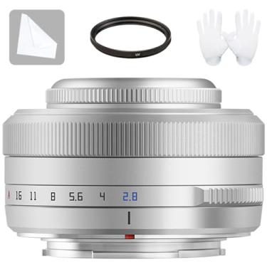 Imagem de TTARTISAN Lente AF 27 mm f2.8 STM APS-C Frame XF-Mount Lentes de foco automático para Fuji X Mount X-T10 X-T2 X-T20 X-T30 X-T3 X-T4 X-T5 X-T100 X-T200 X-T30 X-PR01 X-PR02 X-PR03 X-E4 Prata