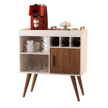 Imagem de Buffet Aparador Paris 1 Porta Retrô Cantinho Do Café Retrô Butterfly M