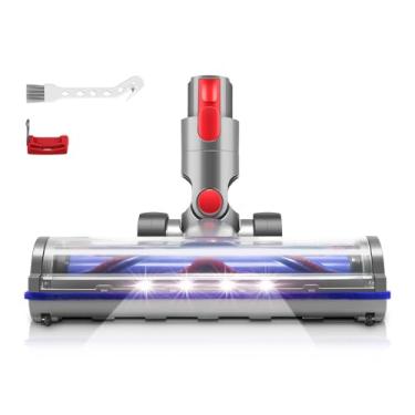 Imagem de E.LUO Cabeça de escova de acionamento direto do aspirador de pó, cabeça de motor a vácuo compatível com modelos Dyson V7 V8 V10 V15 SV10 SV12 SV14 cabeça de limpeza Dyson acessórios de peças de