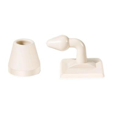 Imagem de Prendedor Segurador de Porta Peso de Porta Prático Acessórios para portas silenciosas(KIT 1 BEGE)