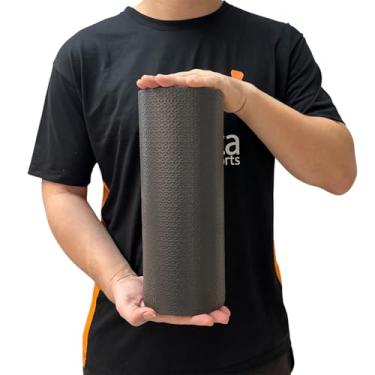 Imagem de Rolo de Massagem Miofascial Em EVA 30x12cm Pilates Yoga Preto DF1140-PT Dafoca Sports