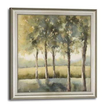 Imagem de Arte de parede em tela imagem de floresta: pintura emoldurada de árvore grande, decoração abstrata, natureza, árvores, paisagem, arte, floresta, paisagem selvagem, impressão para sala de estar, quarto