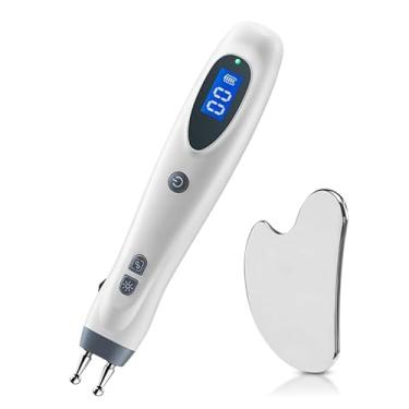 Imagem de Caneta de Acupuntura Eletrônica Sem Agulhas Caneta de Massagem Meridiana de Acupuntura Elétrica Recarregável 2 Pulsos Dispositivo Estimulador de 2 Cabeças para Alívio da Dor Pointer Excel II Terapia de Acupressão Energética Meridiana