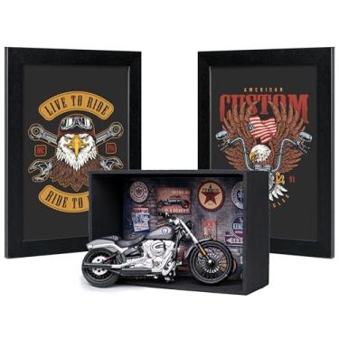 Imagem de Miniatura Moto HD Maisto - Kit Motociclista (Breakout)