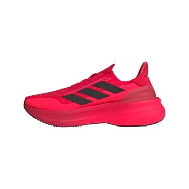 Imagem de adidas Tênis de corrida masculino Ultraboost Ultra Boost 5X - Vermelho, Rubi puro/preto/vermelho lúcido, 11.5 Wide