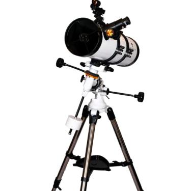 Imagem de Telescópio Refletor Newtoniano ANDRÔMEDA-2 130mm Uranum EQ3 Astronômico Luneta Para ver Nebulosas Planetas Galáxias Estrelas