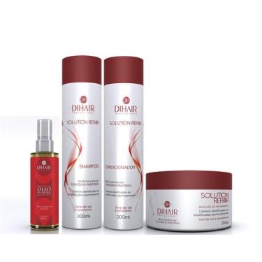 Imagem de Kit solution repair multi reconstrutor 300ml + óleo de argan 60ml - Di