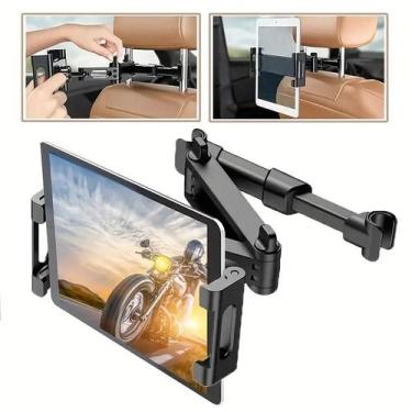 Imagem de Suporte Universal Para Tablet No Encosto De Cabeça Do Carro Para iPads