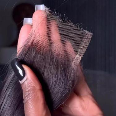 Imagem de Fecho: JOLAI Deep Wave, renda HD de 14 polegadas, 2x6, cabelo brasilei