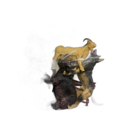 Imagem de Animal Fenda Borracha Cavalo Porco Vaca Cachorro - Tesla Store