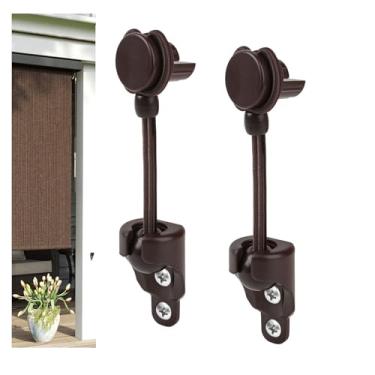 Imagem de Kit de peças de reposição para cortinas elásticas para persianas Coolaroo Sunshade Roller Outdoor (marrom 1 conjunto)