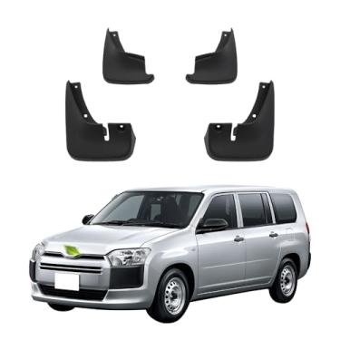 Imagem de 4 Pces Para-Lamas para Automóveis, Protetor de Lama Resistente do Respingo Plástico de Proteção Reforçada compatível com Toyota Probox/NCP55 2002-2024