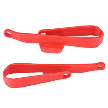 Imagem de ZJchao Protetor Cadeia de Motocicletas, Tampa do Braço Oscilante 1pc Ferramenta de Acessório de Substituição (Vermelho)