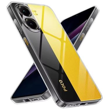 Imagem de Capa Slim Premium para Xiaomi [Poco X7 Pro] Capinha Transparente Anti Impacto com [Proteção de Câmera] Case Resistente, Anti Riscos, Leve e com TPU Reforçada