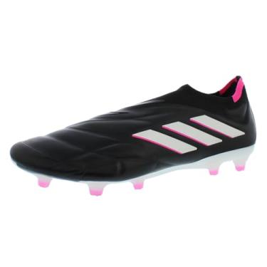 Imagem de adidas Tênis de futebol masculino Copa Sense.3 Firm Ground, Core Black/Zero Metallic/Team Shock Pink, 46