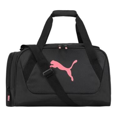Imagem de PUMA Bolsa esportiva Evercat, Rosa/preta, One Size, Bolsa esportiva Evercat