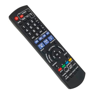 Imagem de Controle remoto de substituição N2QAKB000061 compatível com Panasonic Blu-ray Disc DVD SC-BT100 SA-BT100 SC-BT100P-K SC-BT100-R SB-HF100 SH-BT100 SB-HC100 SB-HS100 SA-BT100PC SB-HW560 Sistema de Home