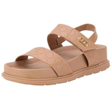 Imagem de Sandália Feminina Papete Flatform Moderna Conforto Beira Rio