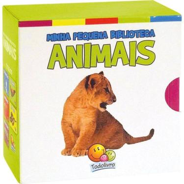 Imagem de Minha Pequena Biblioteca: Animais-kit c/05 und