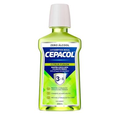 Imagem de Cepacol - Enxaguante Bucal Citrus Fusion - Sem Álcool, Refrescante e Antisséptico - 250ml