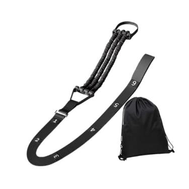 Imagem de Colaxi Faixa de assistência para flexão, barra única, cinto auxiliar, faixa de exercício de resistência ajustável para adultos iniciantes