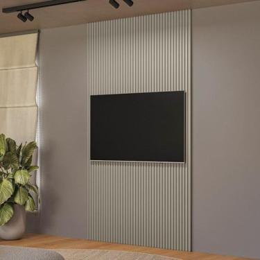 Imagem de Painel para Tv 60 Polegadas Ripado Modular - Linea Brasil
