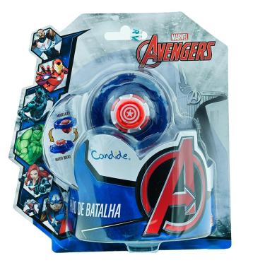 Imagem de PIÃO INFINITY NADO - AVENGERS - PLASTIC SERIES - CAPITÃO AMÉRICA