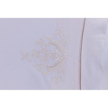 Imagem de Jogo De Lençol Cama Viúva 100% Algodão 200 Fios 3 Pçs Palha